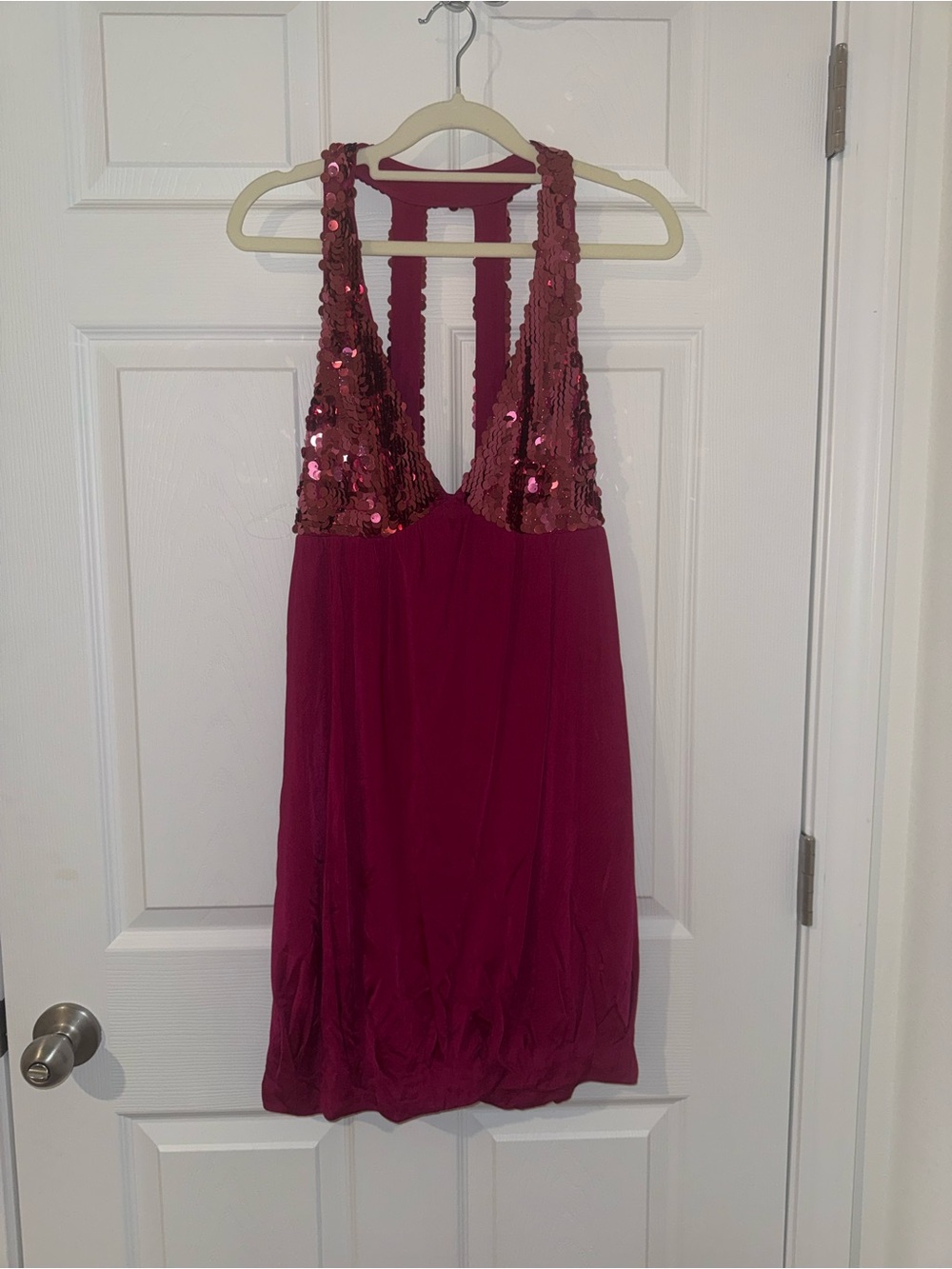 ✨ Arden B Sequin Halter Mini Dress – Size Small